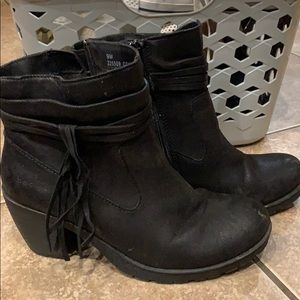 Black booties